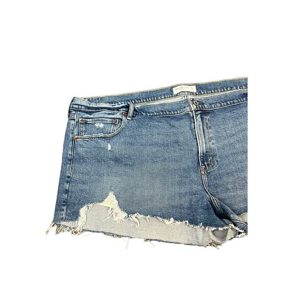Abercrombie & Fitch AF The Mom Short Mid Rise Plus Size sz 24 / 37 Festival NWT - Picture 5 of 6